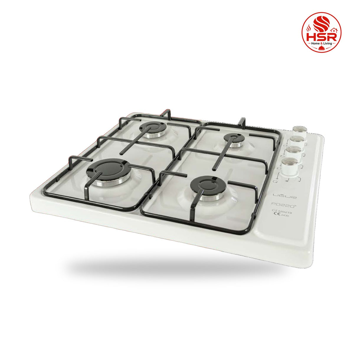 Üstten Düğmeli Çakmaklı 4'lü Ocak - HSR Home Living