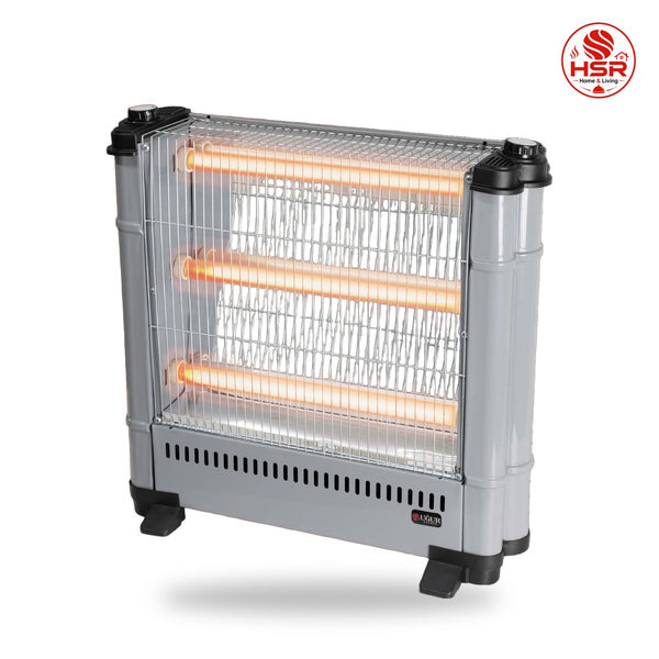 Şömine Grate 3 Çubuklu Elektrikli Isıtıcı 2700W Termostatlı Devrilme Emniyetli